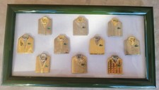 Lot Pin's Polo Lacoste Or /chrome Arthus Bertrand Vintage Rare