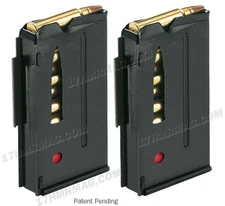 Savage 17 HMR, 22 Magnum Magazine 10 Round - 4 pack.
