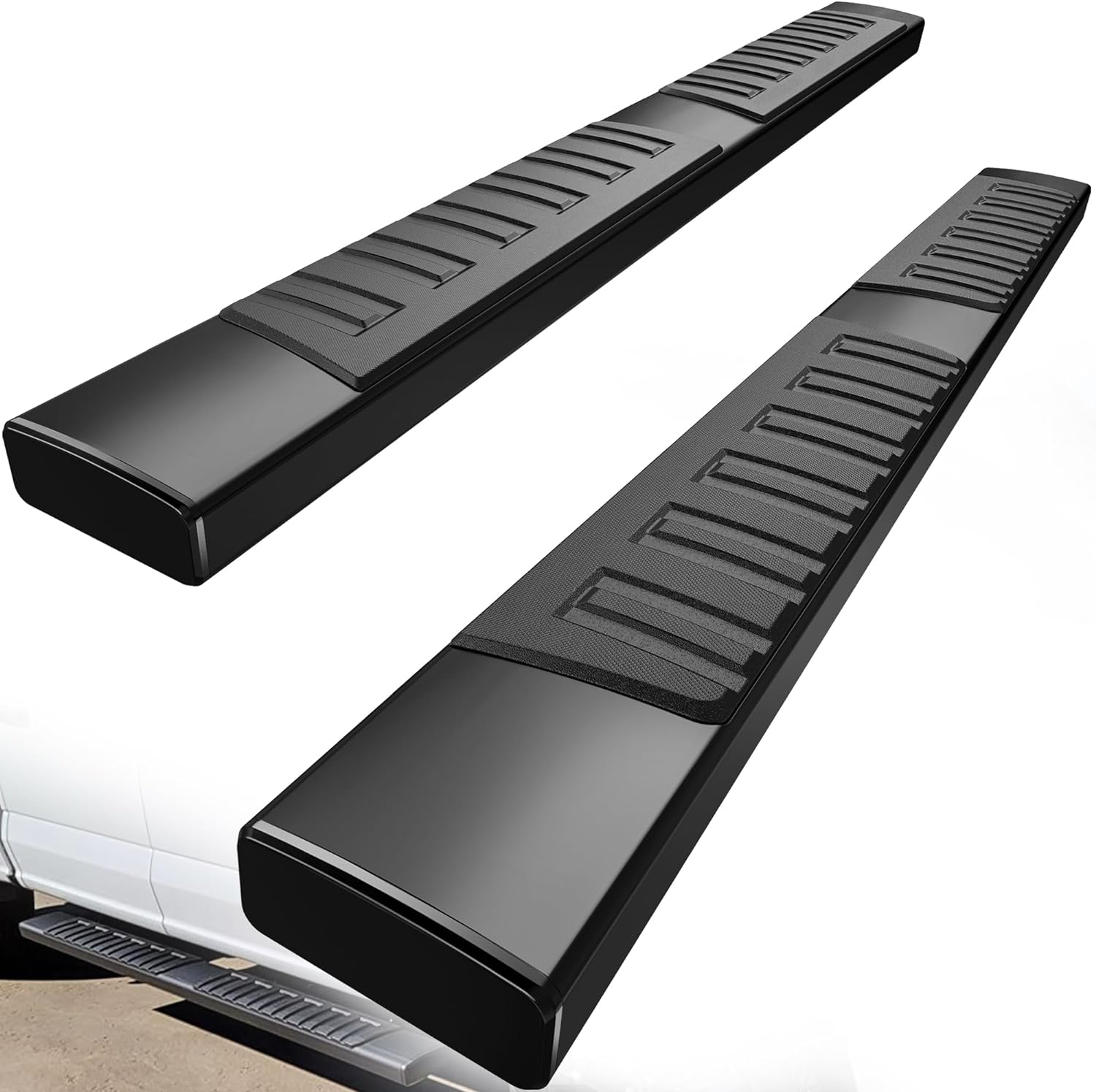 6 Inches Running Boards Compatible with 2009-2018 Dodge Ram 1500 2019-2024 Etc.