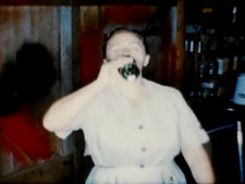 8mm Film Early 1960s Party Home Movie Drinking Dancing Beer Cigarettes Schlitz