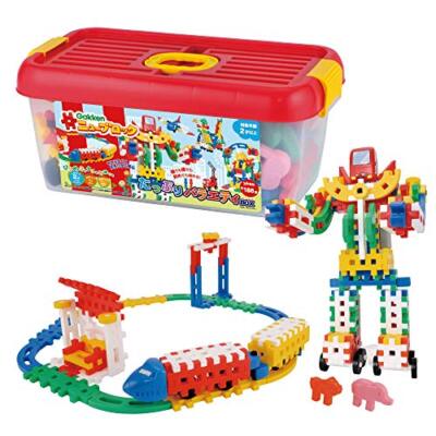 Gakken Sta: Full New Block Plenty of Variety Box Kunststoff Mehrfarbig 188 Te...