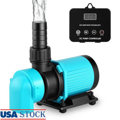 660GPH Aquarium Return Pump W/ LCD Display Controller for Saltwater Aquarium New