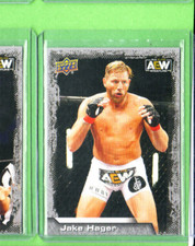 Jake Hager-AEW-2022 Upper Deck Card-#18-All Elite Wrestling-Mint