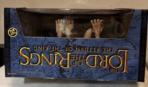 Herr der Ringe Rückkehr des Königs elektronische sprechende Gollum Smeagol Köpfe Neu im Karton - Bild 8 von 11