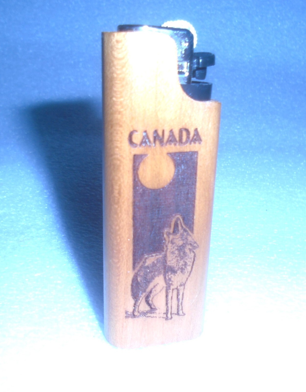 Holder Case - Canada With Wolf - Made In Usa