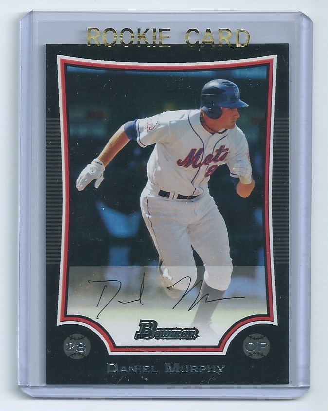 Daniel Murphy 2009 Bowman Rookie Card #66