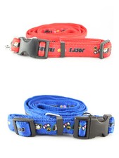 Dog Training Leash  Collar Cute Print Rope Pet Puppy Long Strap Durable Buckle