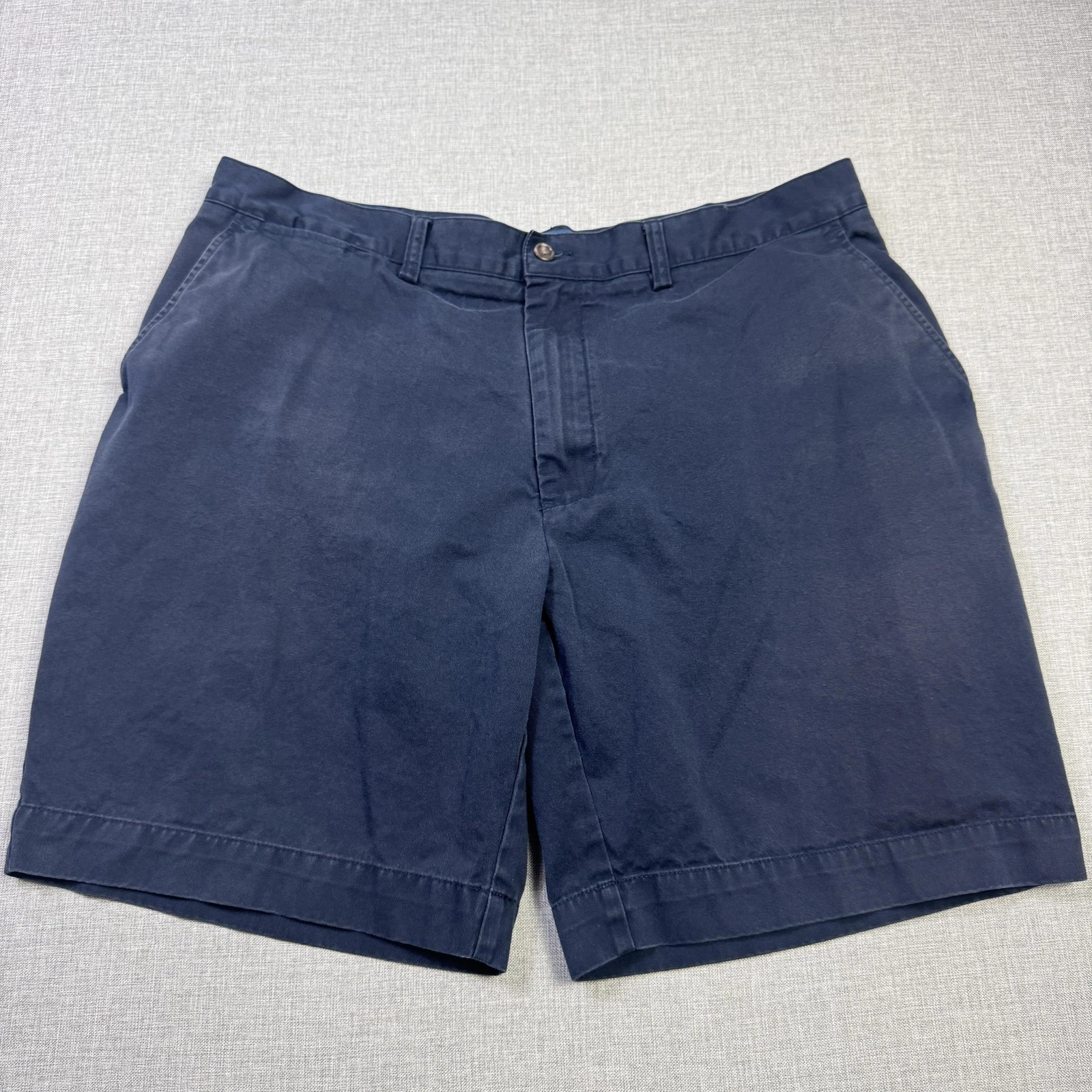 Polo Ralph Lauren Chino Shorts Mens 30 Blue Cotton Flat Front Pockets 9" Inseam
