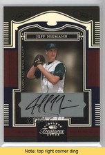 2005 Donruss Timeless Treasures Silver 42/50 Jeff Niemann #46 Auto READ 2r8