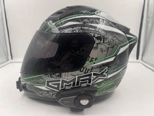 GMAX MAYHEM Motorcycle Full Helmet DOT69S Small w/ Sena 30k Bluetooth Headset