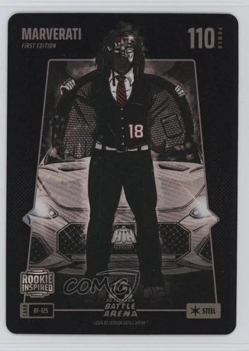 2024 Bo Jackson Battle Arena TCG Alpha Edition Battlefoil Steel Marverati