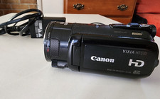 Canon VIXIA HF S30 HD 1080p Camcorder - Black with battery/charger