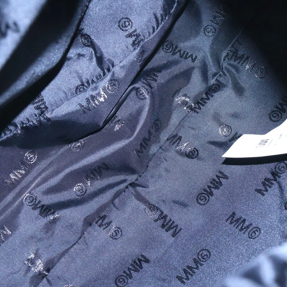 Mm6 Maison Margiela Masonic Japanese Handbag Tote Bag White Leather Used 6cb010b - Image 4 of 4