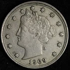 Photo of a 1909-P Liberty Nickel from an eBay listing that sold on Jul 14, 2026