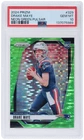 2024 Panini Prizm Drake Maye Neon Green Pulsar #329 PSA 10 Rookie RC