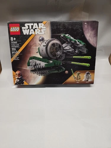 Yoda's Jedi Starfighter #75360 - Sealed LEGO Star Wars - 253 pieces - BOX DAMAGE