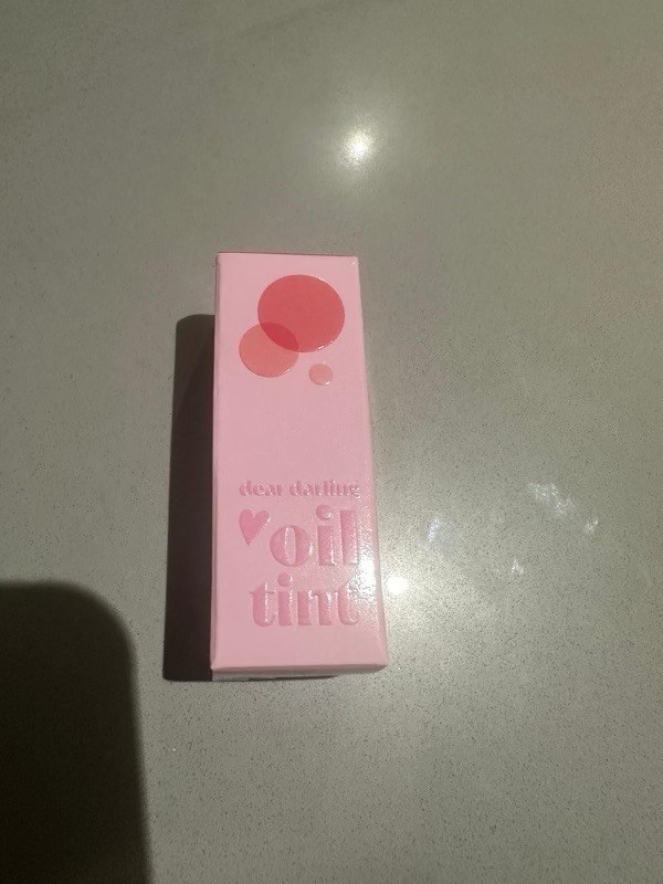 ETUDE Dear Darling Oil Tint 4.2g #01 Real Cherry Dewy Glow Lip Tint K-Beauty~box