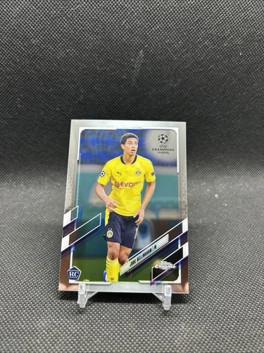 2021 JUDE BELLINGHAM TOPPS CHROME SOCCER ROOKIE CARD RC #68 ENGLAND DORTMUND