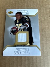 2006 UD Rookie Futures JSY RELIC Reggie Bush RC #RF-RB Saints Football Card (f3). rookie card picture