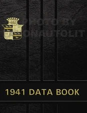 1941 Cadillac Salesman Data Book Dealer Album Reprint