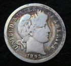 1893-O Barber Dime * Nice Eye Appeal * 5594