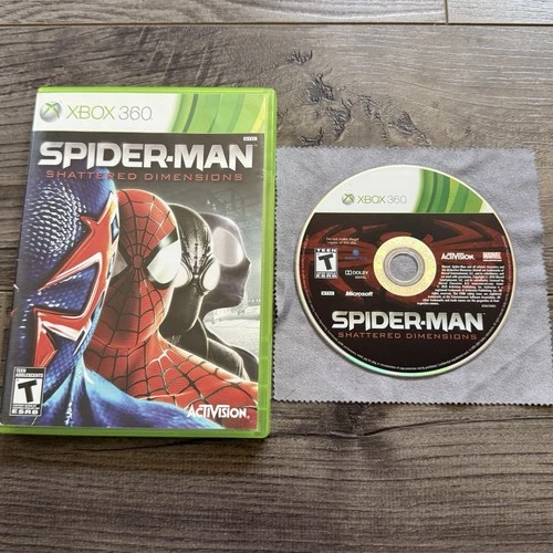 Spider-Man: Shattered Dimensions (Xbox 360, 2010) No Manual, Tested
