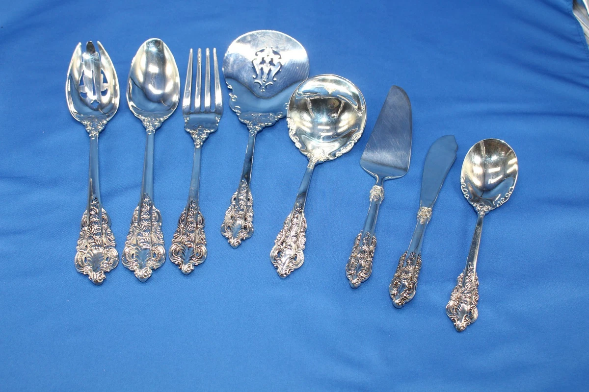 Godinger Baroque In Antique Us Silver-Plated Flatware for sale | eBay