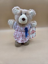 Wendy s Furskins Bears 1986 Hattie Furskin Plush Teddy w/tags Vintage