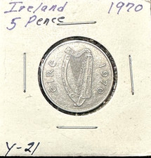 1970 IRELAND 5 PENCE ADD TO YOUR COLLECTION