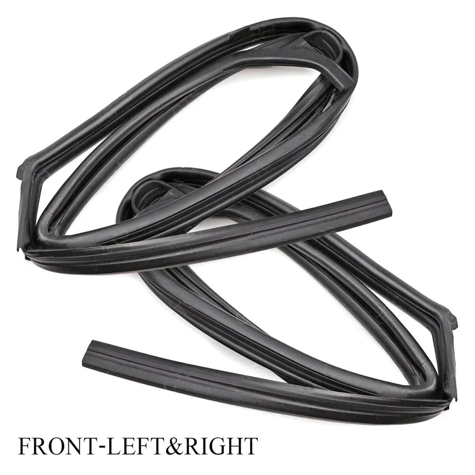 Front L+R Door Glass Window Channel Replacement For Nissan Frontier 1998-2005 - Image 3 of 4