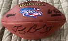 New England Patriots Tedy Bruschi Autographed Wilson Full Size Football W/COA