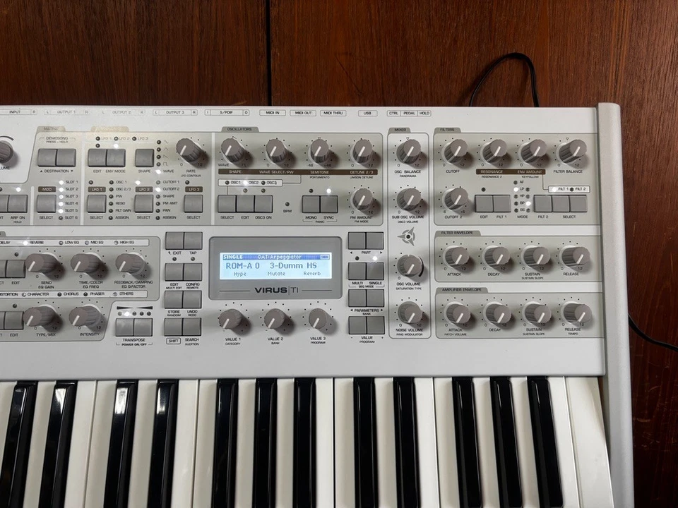 Access Virus TI2 Polar 37-key Synthesizer w/ power supply - Image 4 of 4