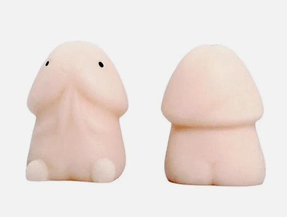 Mordaza de juguete para pene blando regalo para despedida de soltera broma divertida ¡HILARANTE JAJAJA! Foto 2 de 4