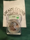 1987 American Silver Eagle MS69 CAC  ET118