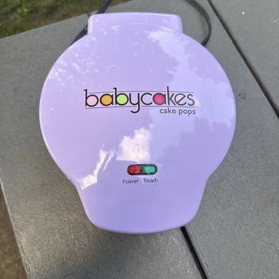 Purple Babycakes plug in mini cake pop maker