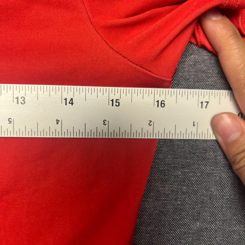 Under Armour HeatGear Youth T-Shirt Size L Red Blue Spider-Man Fitted Marvel Tee - Image 3 of 4