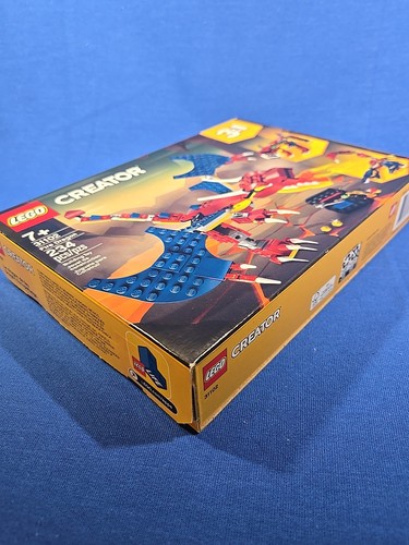 Lego 31102 Creator 3 in 1 Fire Dragon Retired New In Box Sealed - Zdjęcie 14 z 17