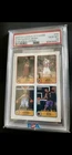 2003 BAZOOKA STICKERS LEBRON JAMES/C ANTHONY/C BOSH/D MILICIC #50 PSA 10 3 HOFRS