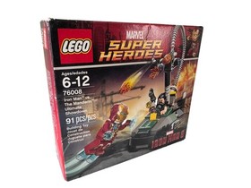 LEGO Iron Man vs. The Mandarin: Ultimate Showdown (76008) New Retired Marvel