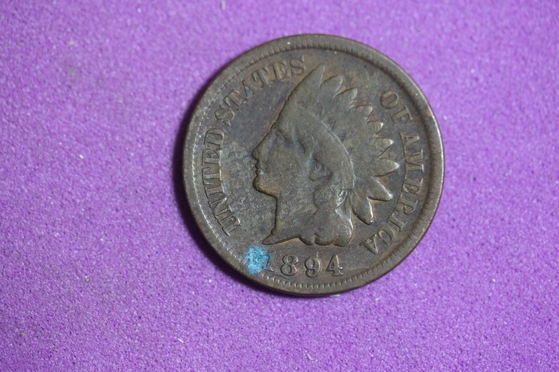 Estate Find 1894 - Indian Head Cent!!   #K13282