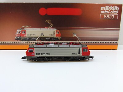 タイムセール　メルクリン mini-club 8823 Zゲージ 電気機関車 Märklin mini-club Z 8823 E-Lok Re 4/4, SBB, Licht, TOP in