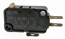 Omron VL12 Micro Snap Limit Switch, 10A/250VAC, NOS