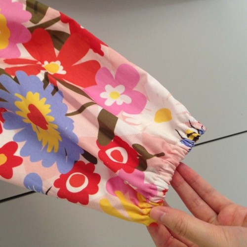 Handmade Designer Fabric Dress - L Size, Ellie Whittaker's Funday Flow - Picture 5 of 6