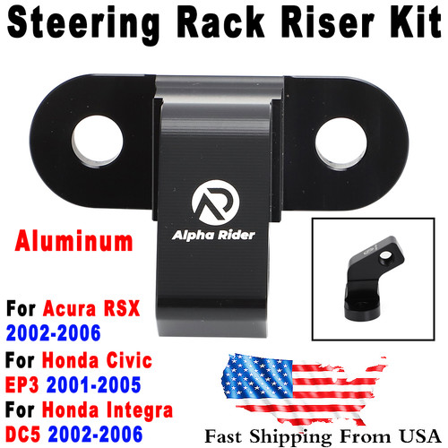 Steering Rack Riser For Honda Civic EP3 Steering Rack Slider Riser Raiser Tie Rod Acura RSX ...