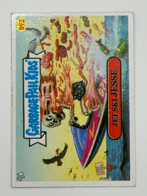Garbage Pail Kids #42 JET SKI JESSE Nuevas Cartas Colombian Foreign GPK RARE
