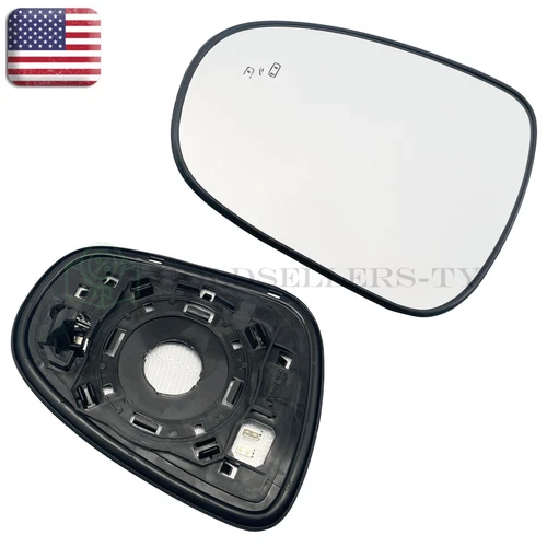 NEW Driver Side Mirror Glass Heated W/Blind Spot For LEXUS ES GS IS LS RC