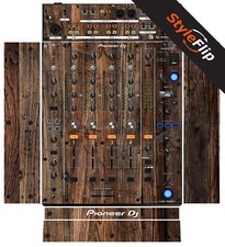 Pioneer DJM-750 MK2 Wood 3 Protective Decal StyleFlip Skins