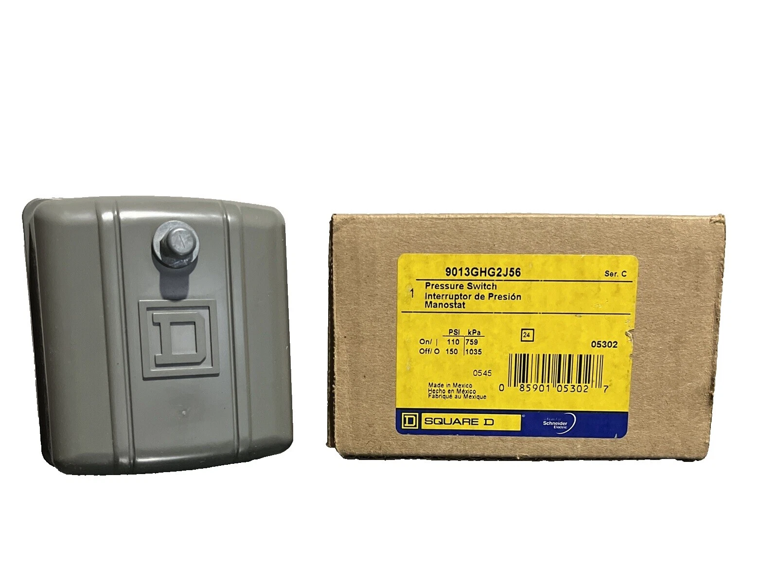 Schneider Electric Industrial Pressure Switches