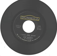 MAMAS/PAPAS--7'-45--(I SAW HER AGAIN)--EX