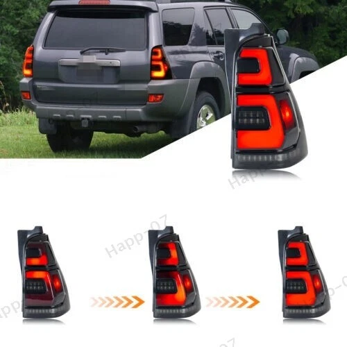 LED Tail Lights For Toyota 4Runner 4th GEN 03-09 Sequential Animation Rear Lamps - Imagem 3 de 4
